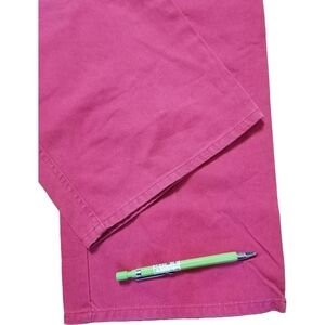 💗 32"W, deep pink high waist wide-leg pants / flared pants by J.CREW